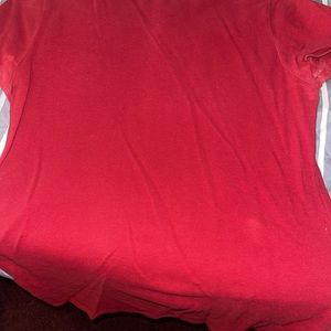 Red Boys Burberry Mini William Polo